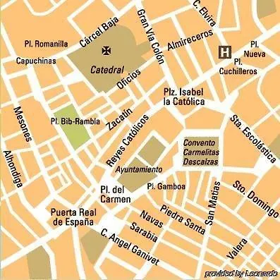 Szálloda Apartamentos Plaza Nueva Granada